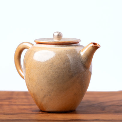 Sitting Cat Ceramic Teapot, 120 ml