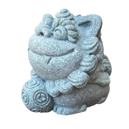 Stone Lion Tea Pet, 5,5 cm