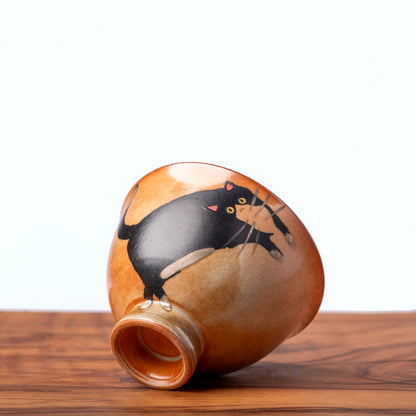 Tea Cup Dancing Cat, 50 ml