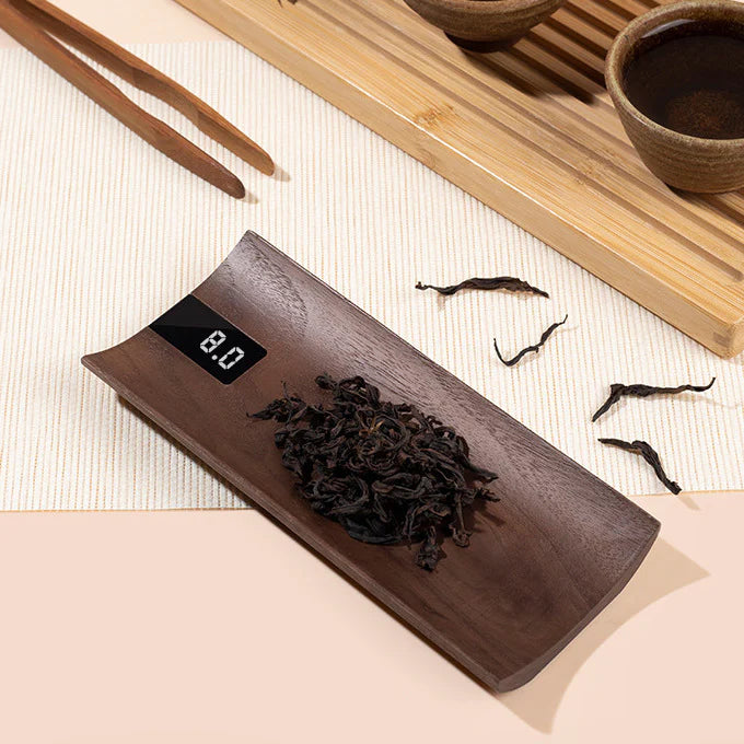 Solid Wood Digital Tea Scale